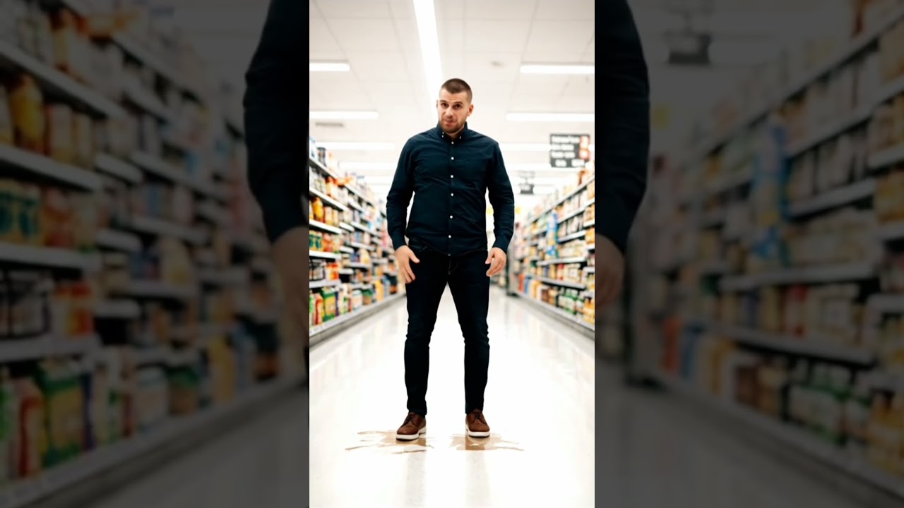 Grocery Store Slip — Bad Timing