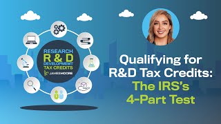 Qualifying For R&D Tax Credits The Irss 4-Part Test