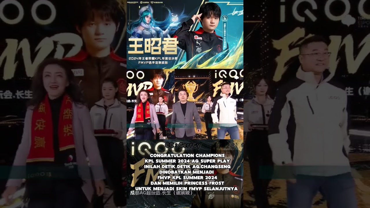 AG.ChangSeng Menjadi FMVP KPL SUMMER 2024 