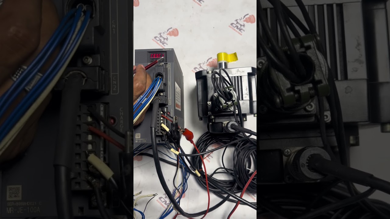 How to Run Mitsubishi servo MR-JE on jog Mode # How to Run Mitsubishi Ac Servo MR-J4 on jog mode
