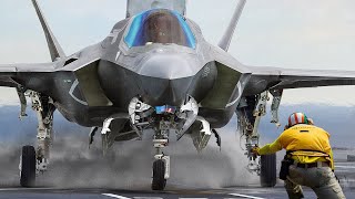 US Extreme Technique to Land its New Super Advanced Fighter Jet on Carrier