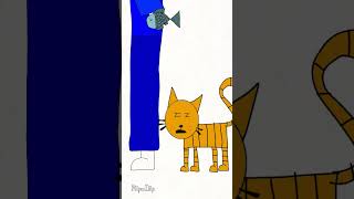 Cat + fish (animation meme)
