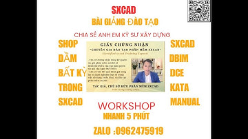 SXCAD SHOP DẦM BẤT KỲ TỪ SXCAD -KATA - DCE- KCS  NHANH 5 PHÚT