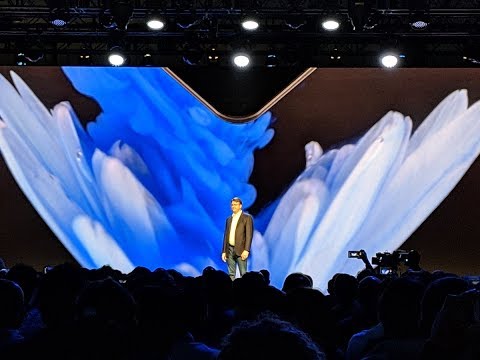 Samsung foldable phone Infinity Flex