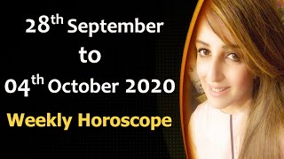 Weekly Horoscope from 28 September to 04 October 2020 by Sadia Arshad | Ye Hafta kaisa Rahe Ga