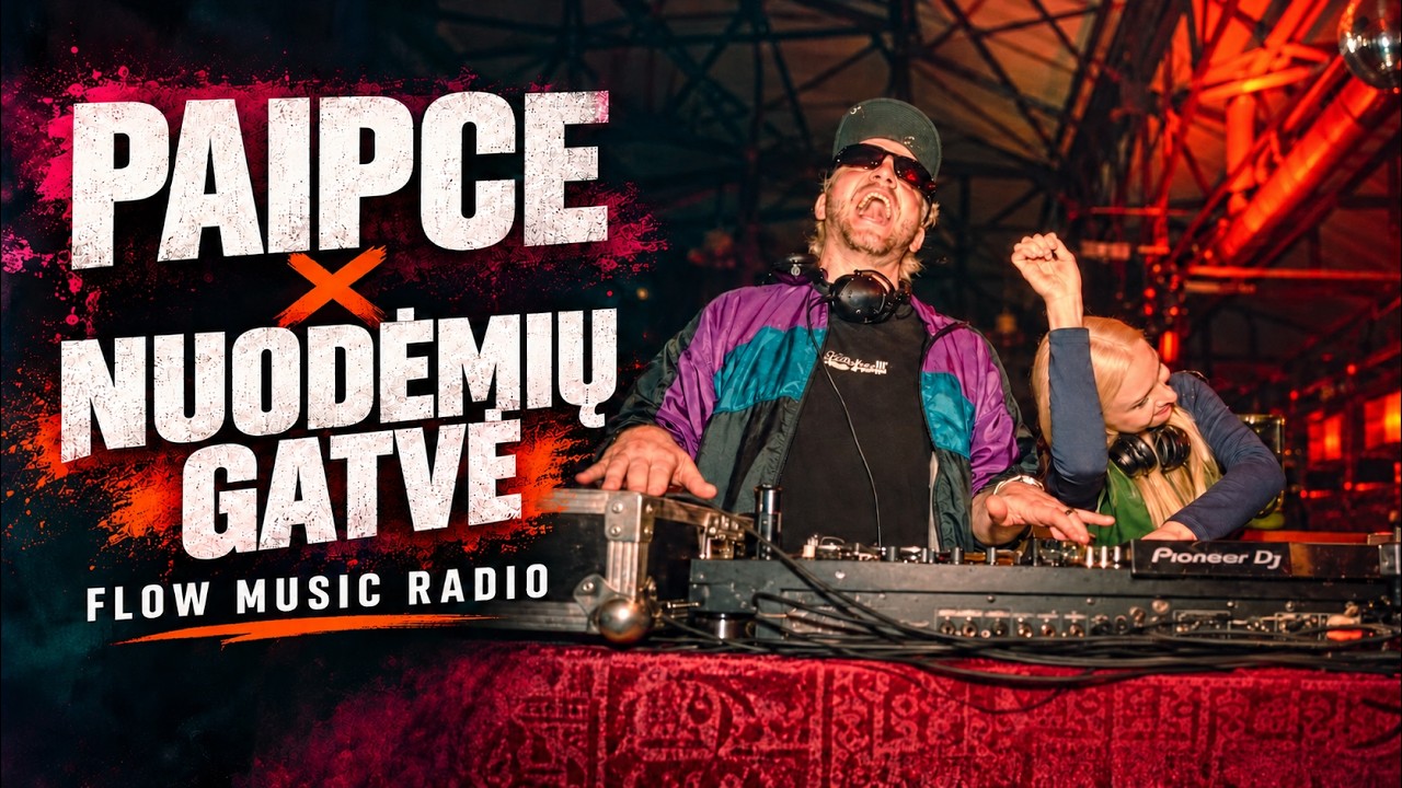 Paipce x Nuodėmių gatvė – La Cultura dell’Hip-Hop | b2b radio dj set
