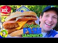 Jack In The Box® DELUXE FISH SANDWICH Review ✌️🐟🥪 | Peep THIS Out! 🕵️‍♂️