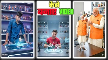 Google Gemini Viral Video Editing tools | Trending Instagram Viral Figurine 3D Ai Video Kaise banaen