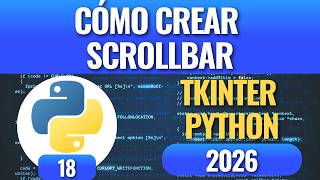 Cómo crear Scrollbar con Tkinter y Python