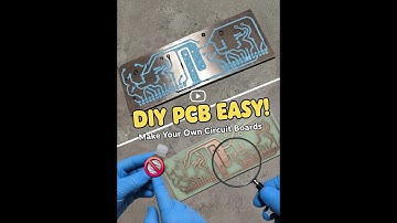 Make Your Own DIY PCB With Easy Process!