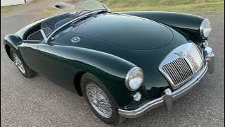 Total Restoration in 2 minutes: 1958 MGA Roadster Barnfind to Showcar