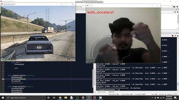 Playing GTA V with Hand and Face movements