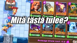 Pelkkiä 6Lvlisiä Rareja Haaste - Clash Royale Suomi