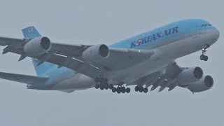 Raining Day Plane Spotting | Airbus A380, Boeing 777, 757, 787 | at Lax