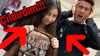 ABİME KORKUNÇ ŞAKA ! (ÇILDIRDI!)
