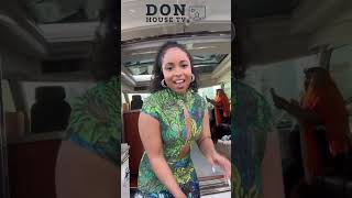 The Cast Of The Chi On A Boat Enjoying Their Time