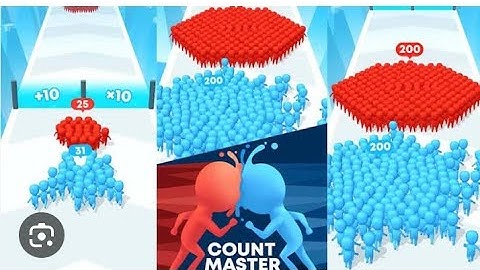 Count Master: Crowd Runner 3D!- Gameplay Walkthrough (iOS & Android) #games #funny #gameplay