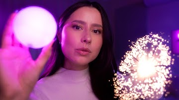 ASMR Hypnotic Light Triggers ✨ Deep Sleep, Hand Movements & Ultimate Relaxation | Layered sounds