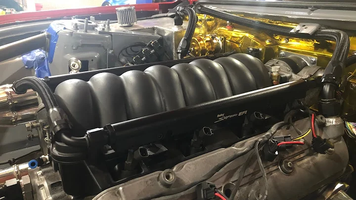 Holley Sniper Fuel Rail Install On Stock LS2 Manifold