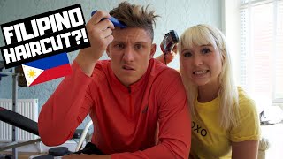 LOCKDOWN in UK! | Foreigners Attempt A FILIPINO Haircut!?