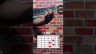 Chord E Diminished 7 E Dim 7