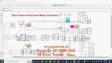 Three Phase Overcurrent Relay Protection