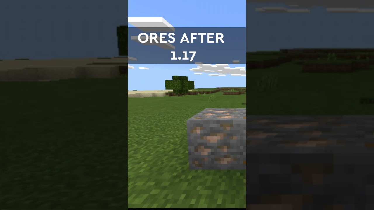 Ores After 1.17 And Before 1.17 | 