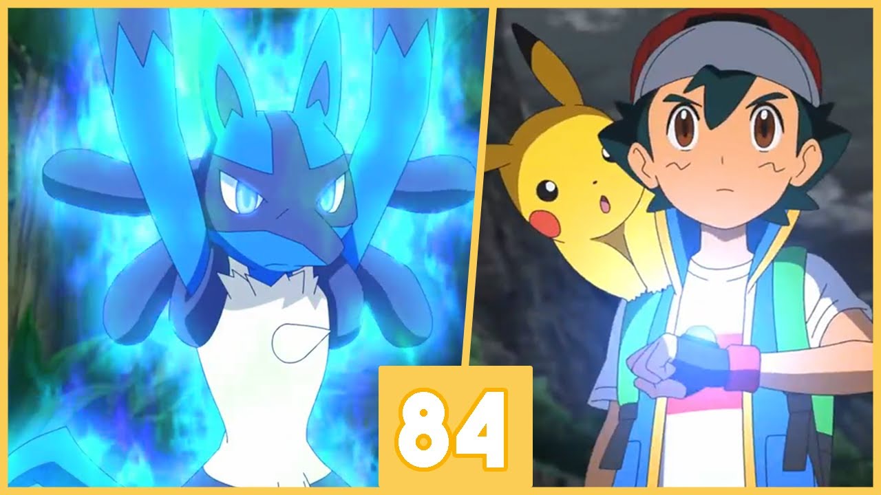 ASH'S MEGA LUCARIO IS HERE! SPECIAL AURA? Ash VS Bea 3!? Pokemon ...