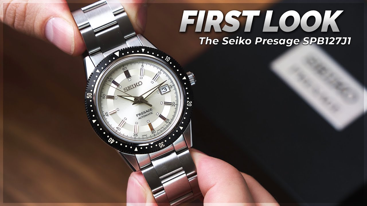 The Seiko Presage SPB127J1 | First Look With WatchGecko - YouTube