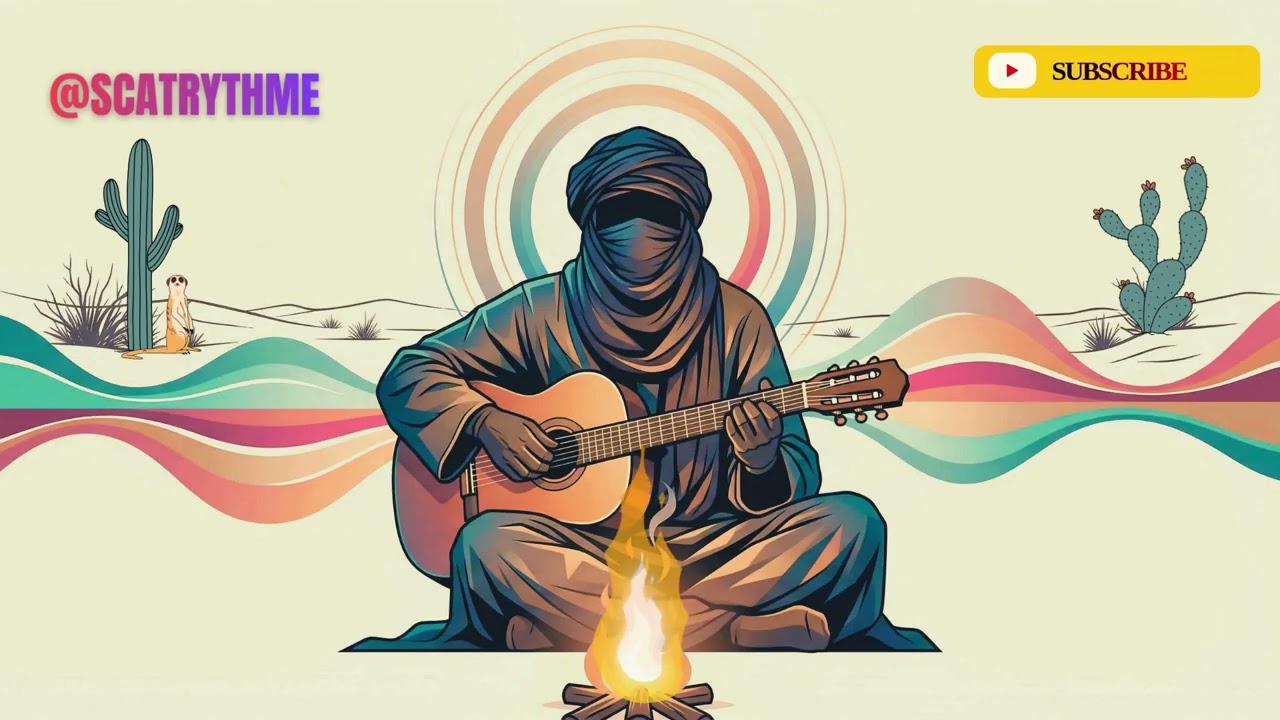 Touareg Desert Blues | Up Tempo Driving Rhythm Vol-2