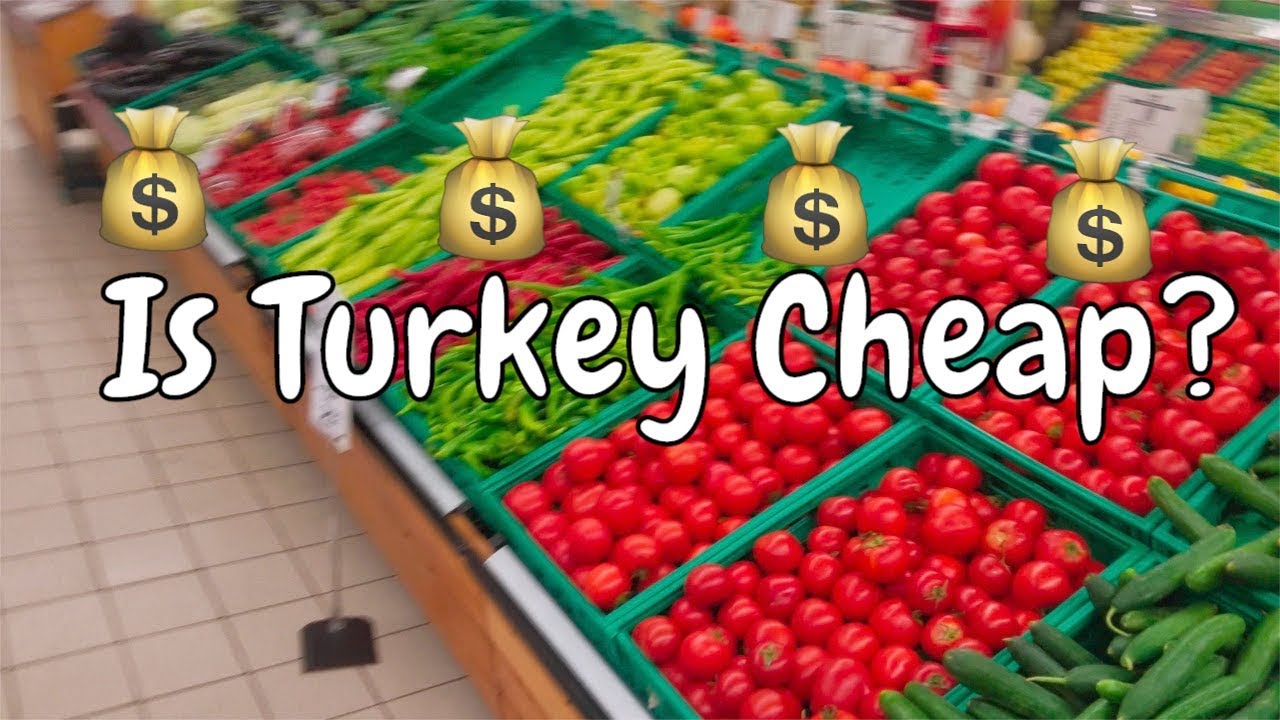 is Turkey Cheap? Turkish Supermarket's May 2018 YouTube