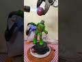 1000 degree metal ball Vs Ninja Turtles #shortvideo #experiment #share #asmr