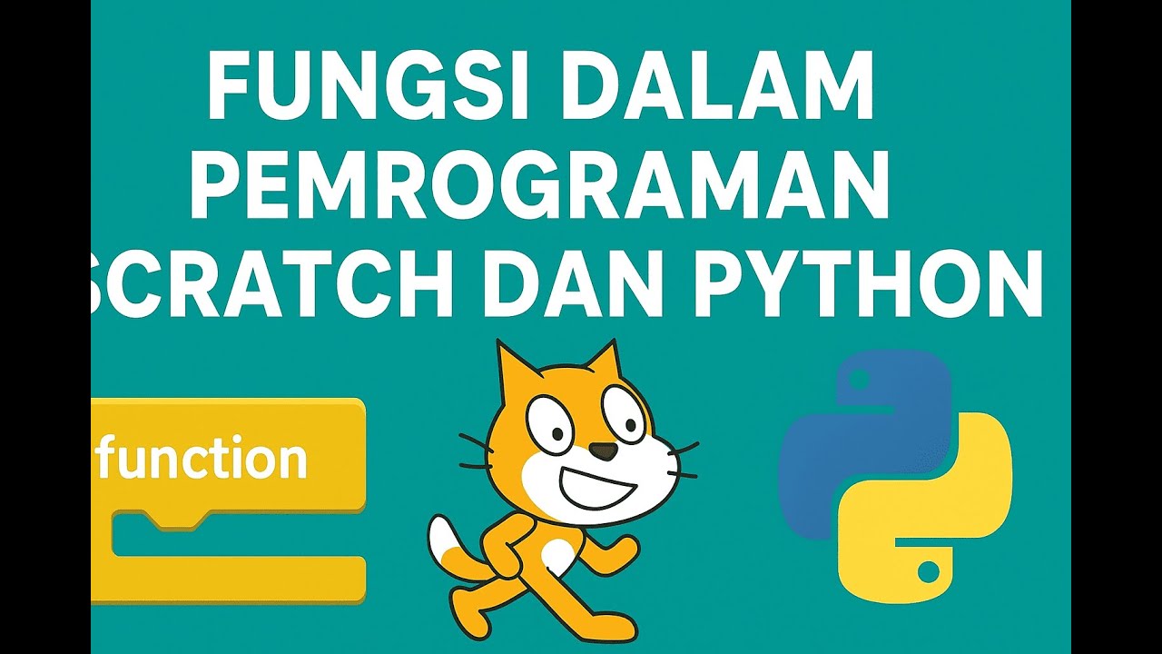 Fungsi dalam Pemrograman Komputer pada Scratch dan Python - YouTube