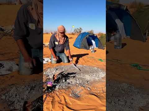 خبز الملة بالجنوب التونسي بنة و بساطة في التحضير