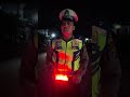 Pers Sat Lantas Res Sergai Melaks Giat Blue Light Patrol di Seputaran Pos Lantas Sei Sijenggi