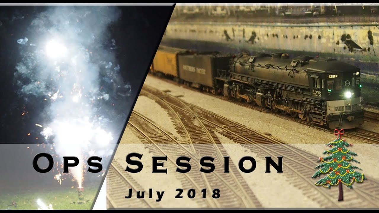 Model Train Running July 2018