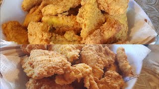 طريقة تحضير الكريسبي (fried chicken ) مثل المطاعم بالظبط