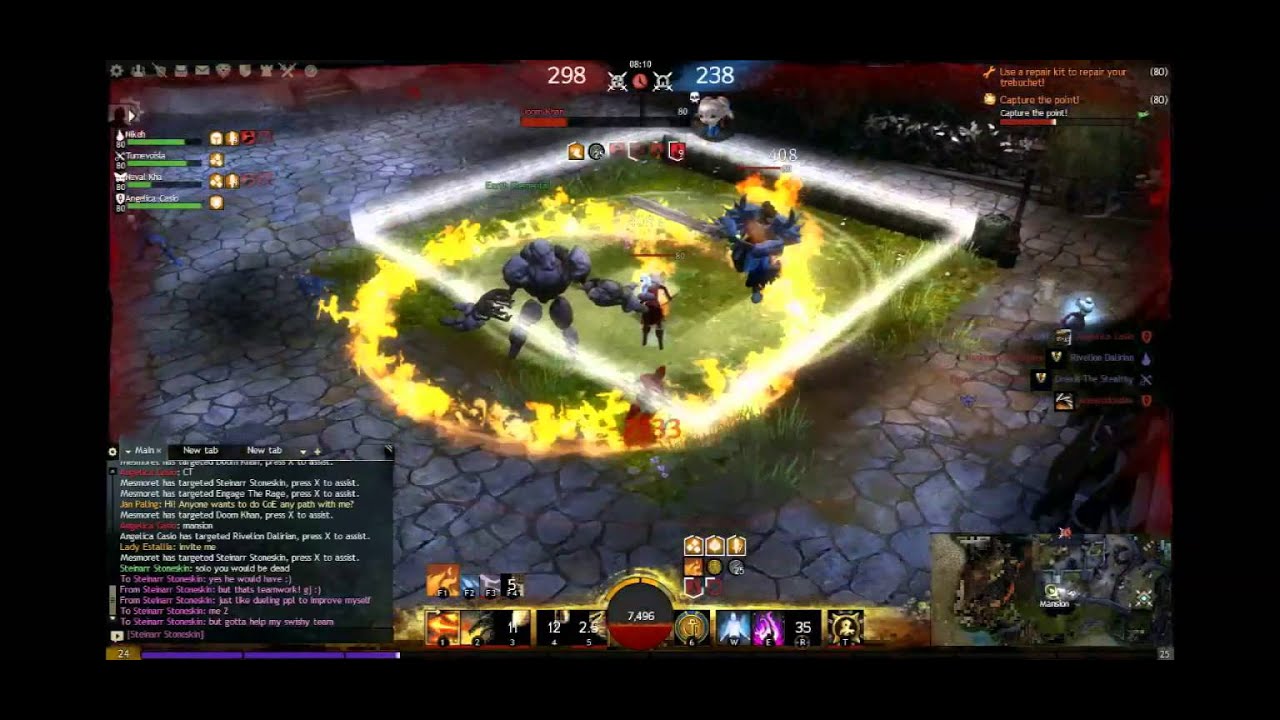 Guildwars 2 Dagger/Dagger elementalist Gameplay 14-0