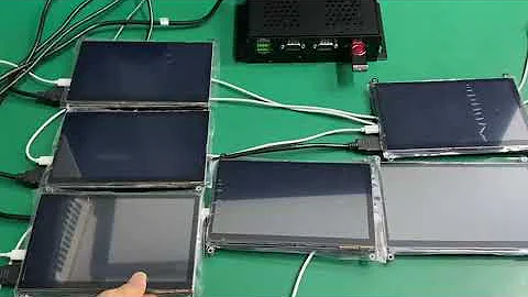 Mekotronics D58 RK3588 with 6 HDMI output for video wall, 4K mode