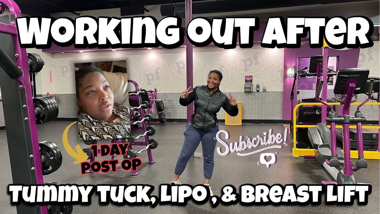Working Out After Mommy Makeover ( Lipo, Breast Lift, Tummy Tuck) YouTube