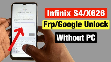 Infinix s4 Frp Bypass, Remove Google Verification Account Infinix x626