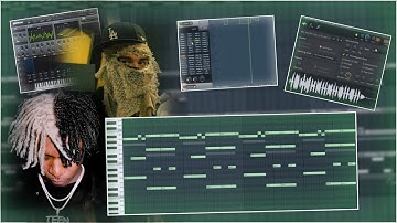 HOW TO MAKE CRAZY BEATS FOR YEAT AND KEN CARSON FROM SCRATCH (FL studio)