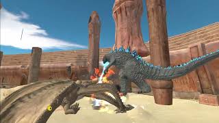 Monster Zero vs Godzilla in ARBS (with lag lol)