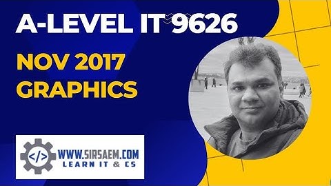 A LEVEL IT 9626 JUNE AND NOV 2017 P4  ILLUSTRATOR PART