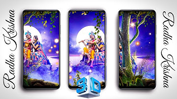3D Radha Krishna Status Video Editing || 3d Behind Objects Video Editing || Kinemaster Video Editing