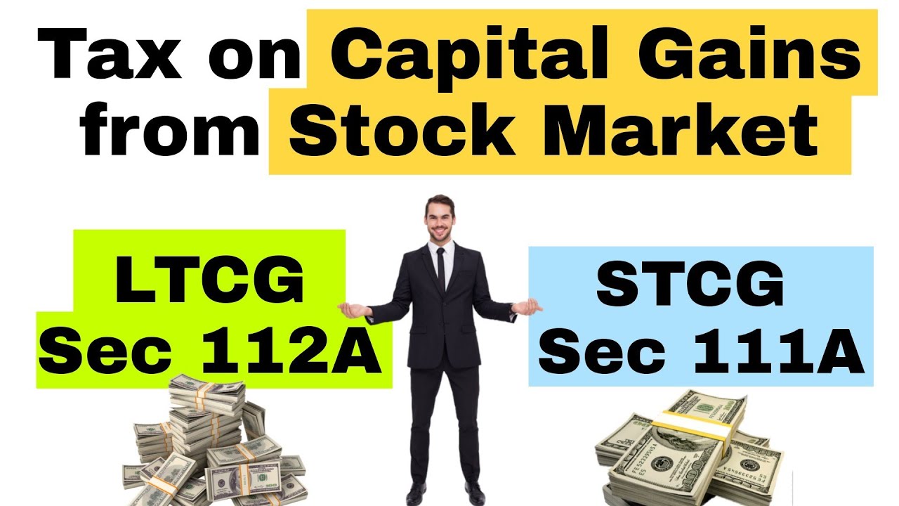 Download Tax on Capital Gains from Stock Market || LTCG Sec 112A || STCG  Sec 111A