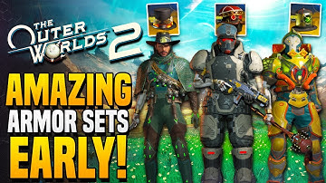 The Outer Worlds 2 - Amazing Early ARMORS You Don