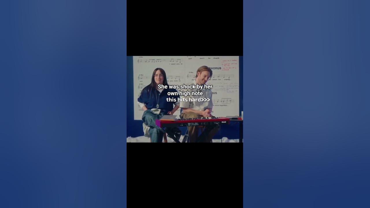 😍insane high note vocal #billieeilish #birdsofafeather
