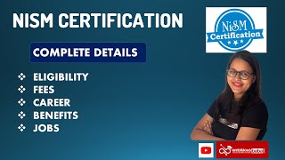 NISM Certification | NISM Courses | Complete Details| | Job after NISM Certification