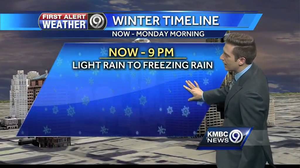 Rain may freeze, turn to snow overnight - YouTube